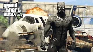 GTA V  BLACK PANTHER  MOD