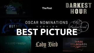 Oscar nominations: Best Picture - 2018