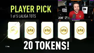 Auzio tests 1 of 5 LaLiga TOTS Player Pick