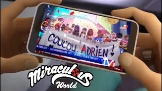 [NEW YORK SPECIAL!] MIRACULOUS WORLD🌍 Adrien as a Friend Scene!🐞