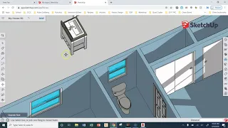 SketchUp - Bathroom and Materials