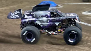 Monster Jam Minneapolis 2024 Show 1 Intros & Racing (4k60fps)