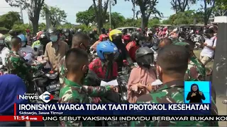 Berebut Vaksinasi COVID-19, Warga Tidak Taati Protokol Kesehatan #SIS 13/07