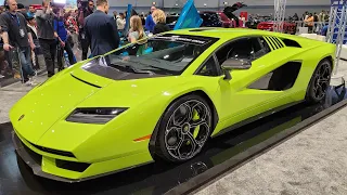 Chicago Auto Show 2023 - New Lamborghini Countach!