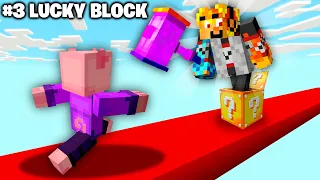 Nejnebezpečnější LUCKY BLOCK ZÁVOD v Minecraftu!