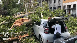 Italy Extreme Weather: Wildfires and Storms Leave Several Dead | WSJ News