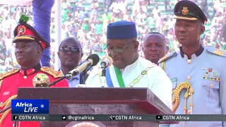 Seven African heads attend president Maada Bio's inauguration