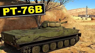 Why this advanced tank is matched with WW2 Vehicles? ▶️ PT-76B