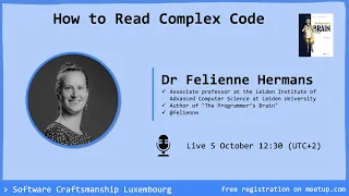 How to Read Complex Code by Dr Felienne Hermans