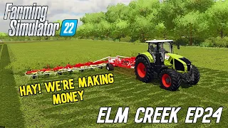 Hay Time | Elm Creek EP24 |  Farming Simulator 22 | fs22 | Time Lapse video