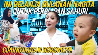 RAFFI 30 HARI SAUR DI RUMAH!! NAGITA HEBOH BELANJA PERSIAPAN PUASA SAMPE SUPERMARKET KOSONG…