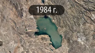 37 лет за минуту - Как высыхало огромное озеро Поопо в Боливии