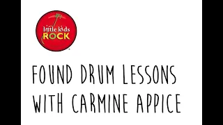 Found Drum Challenge Crazy Train with Carmine Appice