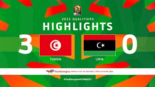 Tunisia 🆚 Libya | Highlights - #TotalEnergiesAFCONQ2023 - MD3 Group J