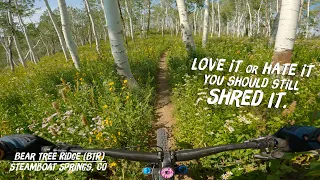 Mountain Biking BTR: A Love/Hate Relationship in Steamboat Springs