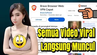 Cara Mencari Video Viral Di Aplikasi Brave Browser Langsung Muncul Di Pencarian