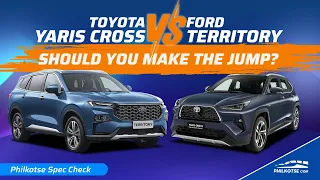 Ford Territory vs Toyota Yaris Cross - Same Price, Same Value? | Philkotse Spec Check