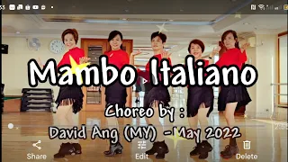 Mambo Italiano Line Dance / Choreo by David Ang (MY) - May 2022