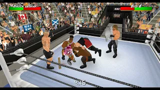 Brock Lesnar vs Bobby Lashley vs Big E vs Seth Rollins vs Kevin Owens WWE championship - WWE Day 1