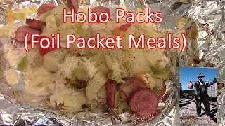 Hobo Packs  (Foil Packets)  When I Met Hobo's Cooking Them When I Was A Young Person