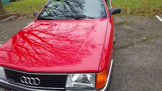 Audi 100 C3 Turbo Quattro Walkaround-Rundgang