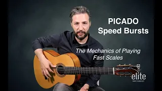 EliteGuitarist.com - Flamenco Picado Speed Bursts (How To Play Fast Flamenco Scales) - Vahagni
