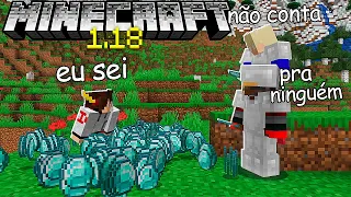 MANIPULEI MEUS AMIGOS SE NÃO EU IA CONTAR O SEGREDO DELES no MINECRAFT 1.18 - Creative Squad II 2