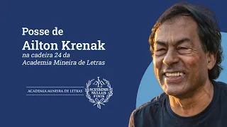 "Posse do Acadêmico Ailton Krenak"