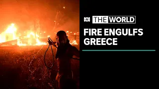 Greece battles wildfires for third day, site of ancient Olympics saved | The World