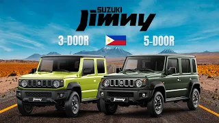 2024 SUZUKI JIMNY 5-DOOR VS 3-DOOR - SIMILARITIES & DIFFERENCES