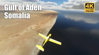 Gulf of Aden - Somalia - 4K 60fps | Drone Music Video | Microsoft Flight Simulator