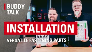 From clamps to spacers - our practical fastening parts