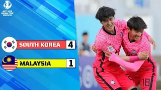 South Korea vs Malaysia | AFC U23 Asian Cup 2022 | Match Report