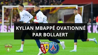 RC Lens - PSG : La superbe ovation de Bollaert pour Kylian Mbappé à l'échauffement