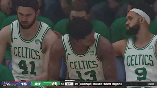 NBA 2K24 Gameplay: Playoff mode - Boston Celtics vs Philadelphia 76ers - (Xbox Series X) [4K60FPS]