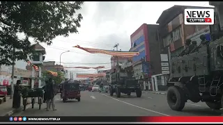 Military vehicles continue to patrol Colombo Streets