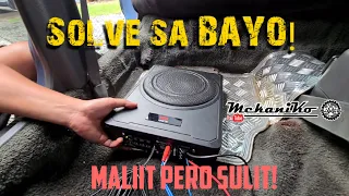 Dagdag bayo | subwoofer installation | Kinetic KA-10US | mekaniko