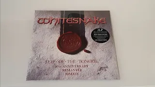 Whitesnake Slip of the Tongue 30th Anniversary Deluxe Edition Vinyl Unboxing