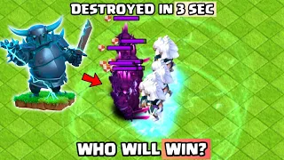 Super PEKKA Vs Electro Titan | Townhall 15 | Coc