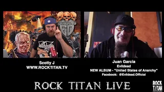 BODY COUNT Guitarist Juan Garcia Resurrects Evildead on Rock Titan Live
