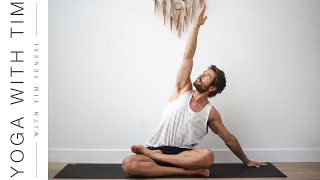 Yoga For Beginners 20 Minute Home Morning Yoga Workout | Yoga With Tim