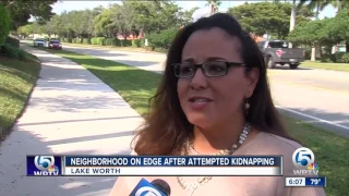 Neighborhood on edge after attempted kidnapping