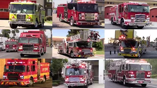 Fire Trucks Police & EMS Responding Compilation: Best of 2022 Part I January - June