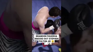 Brandon Figueroa Knocks Out Stephen Fulton Jr! 😮 #Shorts | Fight Night Champion Simulation