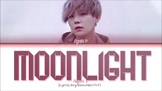 Agust D (SUGA) Moonlight (저 달) (Coulour Coded Lyrics Eng,Rom,Han)