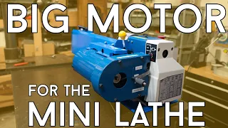 Treadmill Motor for the Mini Lathe