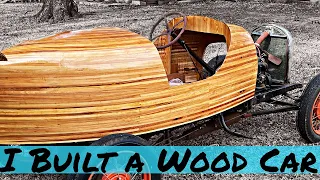 I built a Wooden Hotrod - Boat Tail Speedster