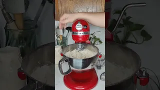 Kitchen Aid Review. Using dough hook to mix and kneed sourdough.