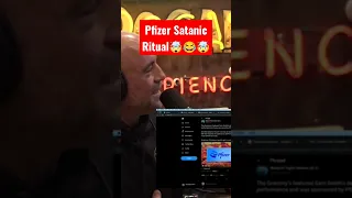 Pfizer Satanic Ritual🤯😂🤯#shorts #short #joerogan #pfizer #amazing #knowledge #jre #mind #life