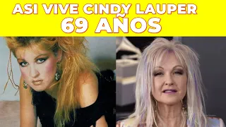 ASI VIVE SYNDI LAUPER CON UN HIJO RAPERO